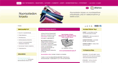 Desktop Screenshot of nuorisotiedonkirjasto.fi